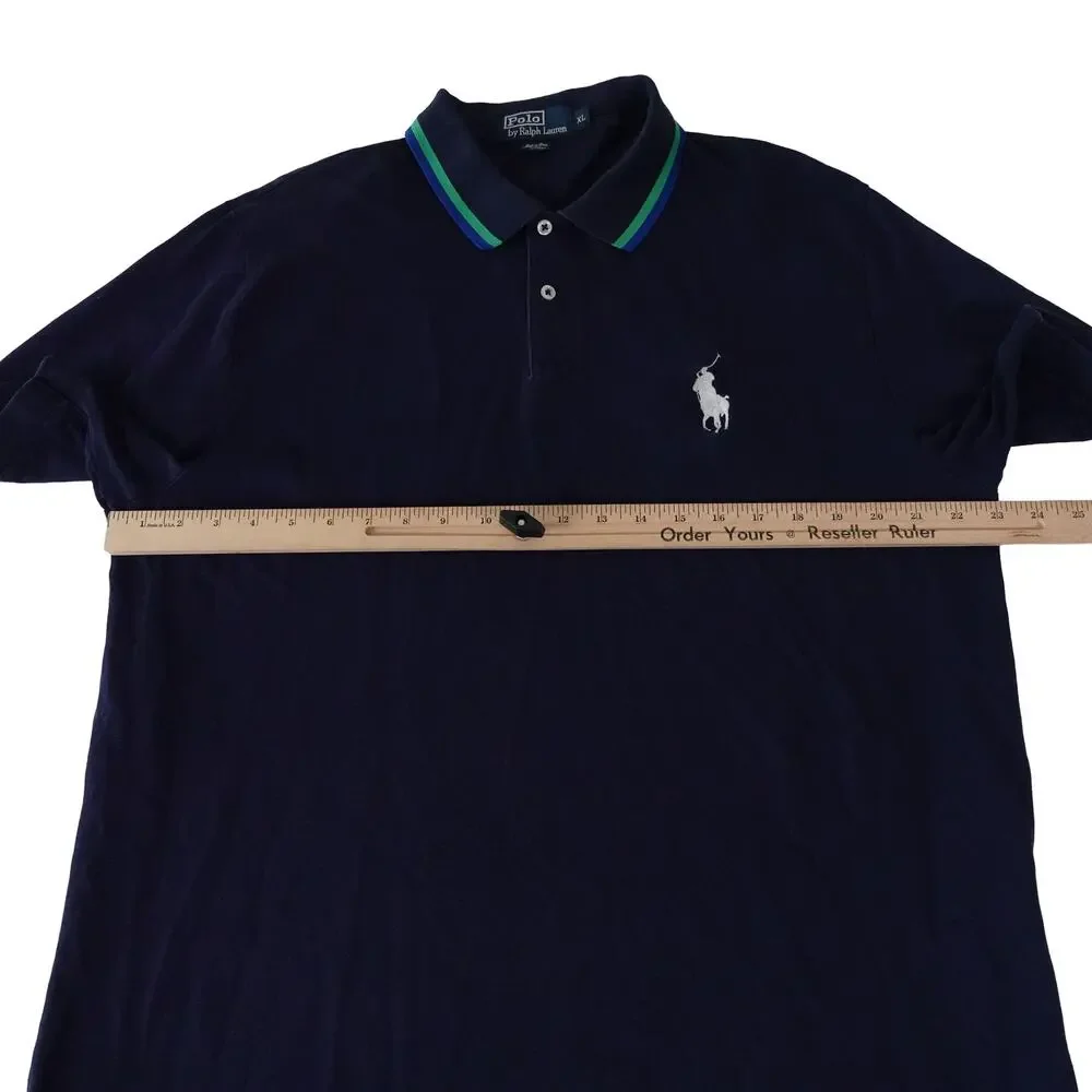Ralph Lauren Big Pony Pima Cotton Golf Polo Shirt Men's XL